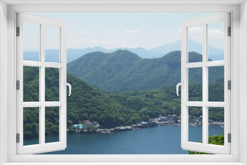 Fototapeta Naklejka Na Ścianę Okno 3D - Near Mt. Haruna and Lake Haruna