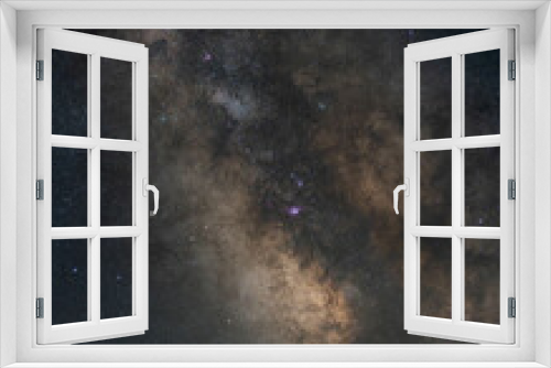 Fototapeta Naklejka Na Ścianę Okno 3D - Galactic core detail