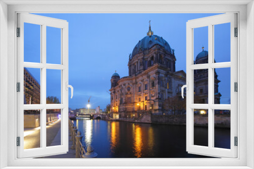 Berlin Cathedral and the Spree River, Berlin, Germany