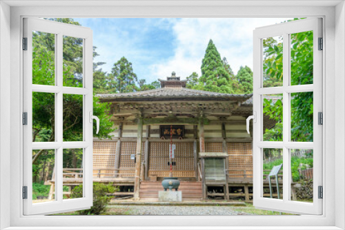 Fototapeta Naklejka Na Ścianę Okno 3D - 天徳寺