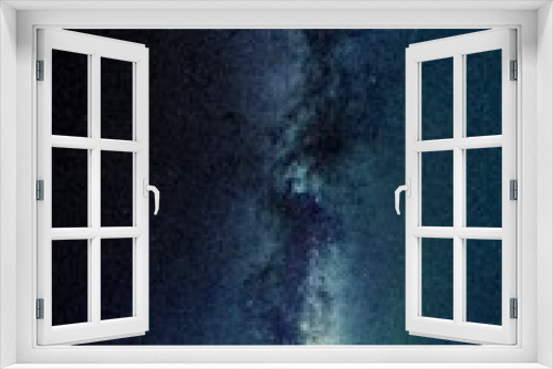 Fototapeta Naklejka Na Ścianę Okno 3D - 空に映える銀河