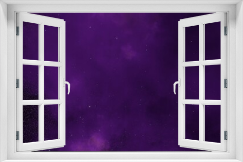 Fototapeta Naklejka Na Ścianę Okno 3D - purple nebula