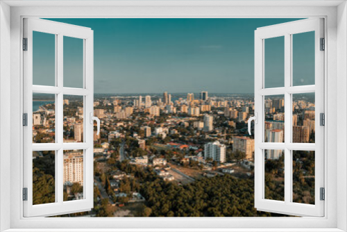Fototapeta Naklejka Na Ścianę Okno 3D - Aerial view of Dar es Salaam city