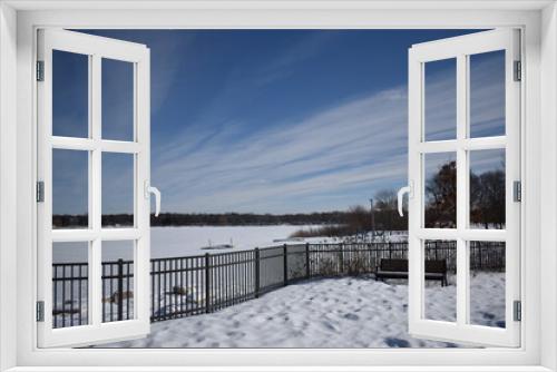 Fototapeta Naklejka Na Ścianę Okno 3D - Phalen Lake in Saint Paul Minnesota