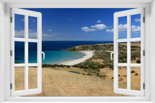 Fototapeta Naklejka Na Ścianę Okno 3D - headland and beach on kangaroo island