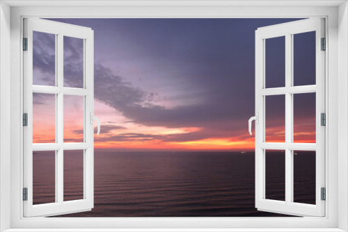 Fototapeta Naklejka Na Ścianę Okno 3D - amanecer