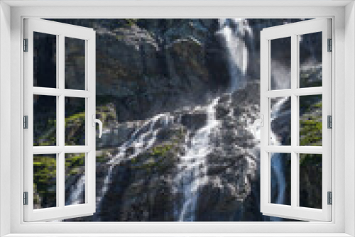 Fototapeta Naklejka Na Ścianę Okno 3D - Sofia waterfalls in Arkhyz, Karachay-Cherkessia. Russia