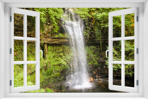 Fototapeta Naklejka Na Ścianę Okno 3D - Glencar Waterfall, Ireland