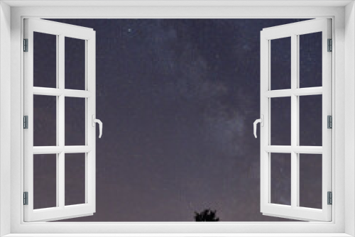 Fototapeta Naklejka Na Ścianę Okno 3D - MILKY WAY, STARRY NIGHT ACROSS THE NIGHT SKY
