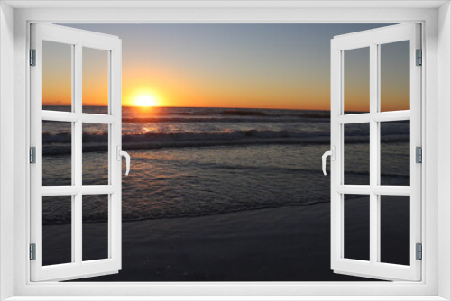 Fototapeta Naklejka Na Ścianę Okno 3D - Sunset @ Coquina
