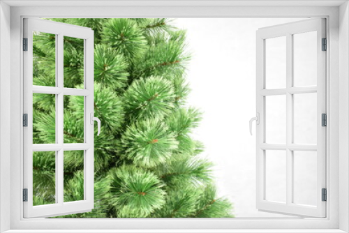 Fototapeta Naklejka Na Ścianę Okno 3D - christmas tree branch