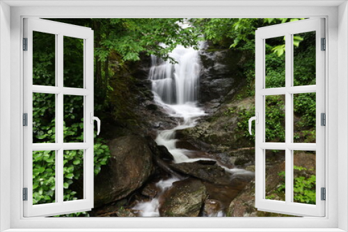 Fototapeta Naklejka Na Ścianę Okno 3D - Amazing Waterfall