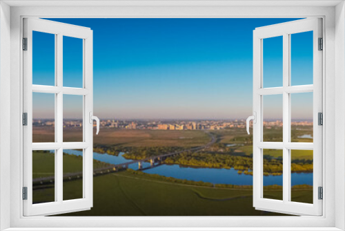 Fototapeta Naklejka Na Ścianę Okno 3D - panorama of the river
