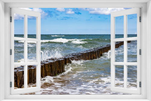 Fototapeta Naklejka Na Ścianę Okno 3D - Baltic Sea Beach