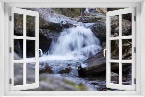 Fototapeta Naklejka Na Ścianę Okno 3D - beautifull waterfall in belgium ninglispo