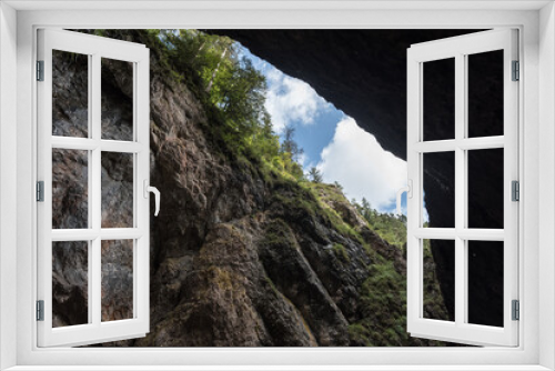 Fototapeta Naklejka Na Ścianę Okno 3D - Almbachklamm, Sommer , Alpen
