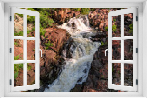 Fototapeta Naklejka Na Ścianę Okno 3D - Great Falls Park. A small National Park Service site in Virginia, United States. 