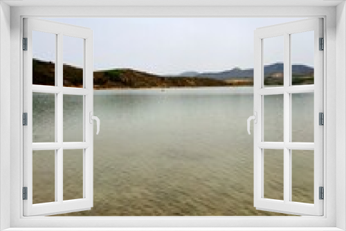 Fototapeta Naklejka Na Ścianę Okno 3D - 
photo picture beautiful lake in the Basque Country Aoiz Navarra