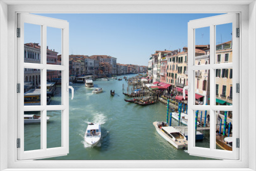 Fototapeta Naklejka Na Ścianę Okno 3D - Canal Grande ,Venice, Italy ,2019 . march