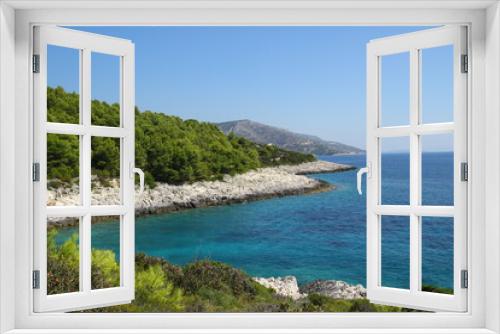 Fototapeta Naklejka Na Ścianę Okno 3D - Coast of the Adriatic Sea of ​​Croatia