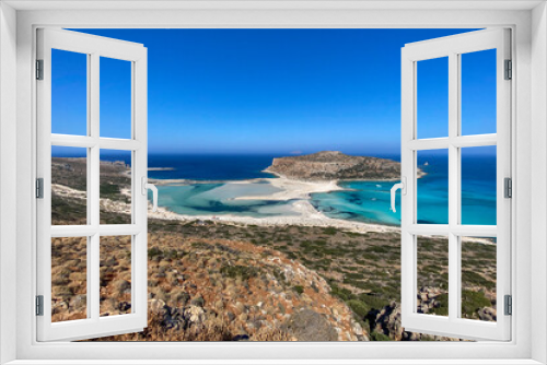 Fototapeta Naklejka Na Ścianę Okno 3D - Balos Beach on the Greek island of Crete