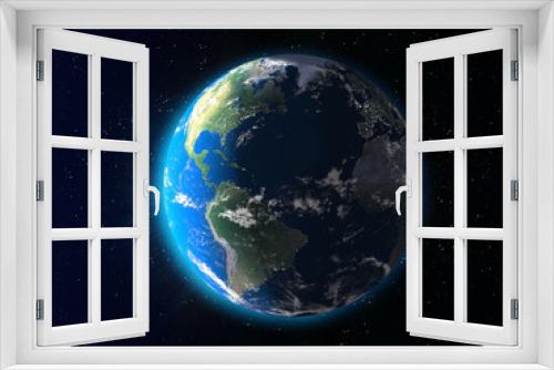Fototapeta Naklejka Na Ścianę Okno 3D - Earth Dawn