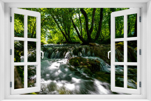 Fototapeta Naklejka Na Ścianę Okno 3D - Plitvice Lakes, Croatia
