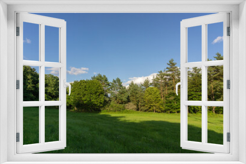 Fototapeta Naklejka Na Ścianę Okno 3D - Landschaft im Sommer