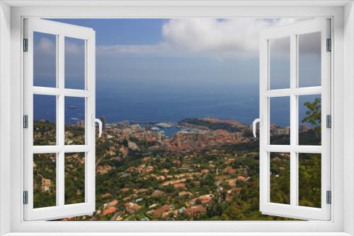 Fototapeta Naklejka Na Ścianę Okno 3D - Vu sur la principauté de Monaco depuis le village de La Turbie.
c'est une commune française du département des Alpes-Maritimes, en région Provence-Alpes-Côte d'Azur. Elle est surtout connue pour le Tr