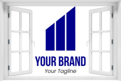 Company logo design template. Vector logo design template