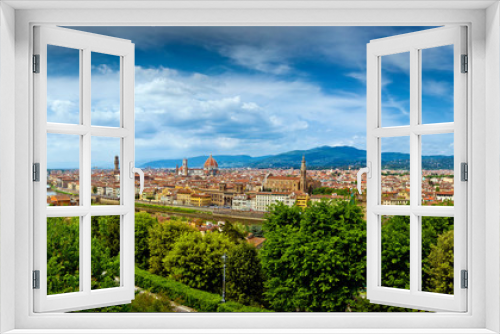 Fototapeta Naklejka Na Ścianę Okno 3D - Florence (Firenze) Italy