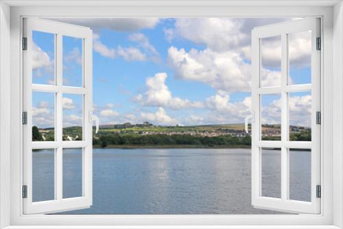 Fototapeta Naklejka Na Ścianę Okno 3D - River Plym, Devon