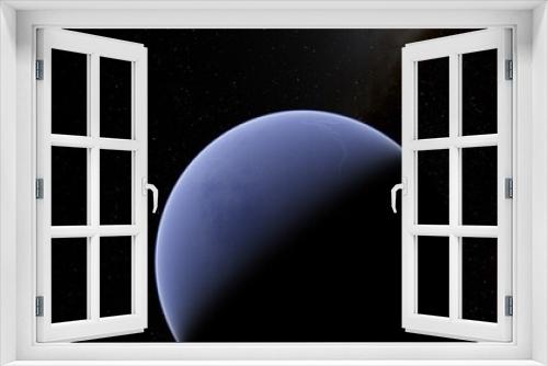 Fototapeta Naklejka Na Ścianę Okno 3D - Planet, stars and galaxy