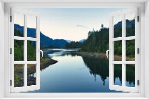 Fototapeta Naklejka Na Ścianę Okno 3D - Campbell River, at Campbell River, British Columbia, Vancouver Island, Canada, Natural and Peaceful land. 