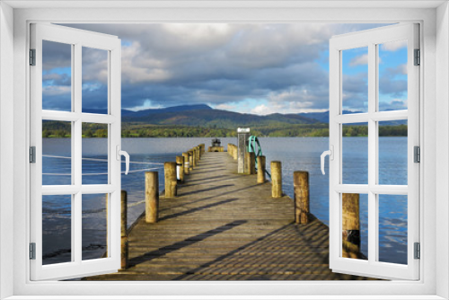 Fototapeta Naklejka Na Ścianę Okno 3D - Lake Windermere in Cumbria, England