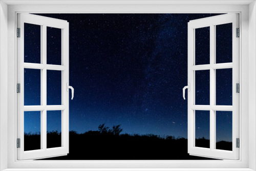 Fototapeta Naklejka Na Ścianę Okno 3D - 夏の星空