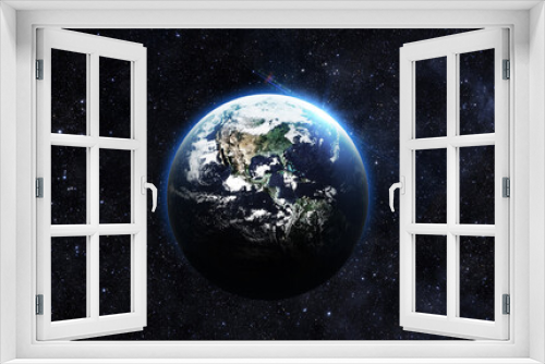 Fototapeta Naklejka Na Ścianę Okno 3D - Earth - Elements of this Image Furnished by NASA