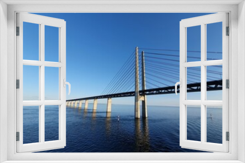 Fototapeta Naklejka Na Ścianę Okno 3D - Oresund bridge 