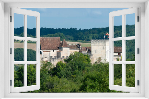Fototapeta Naklejka Na Ścianę Okno 3D - Château de Grignols, xiiie siècle, Grignols, Dordogne, 24