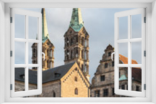 Fototapeta Naklejka Na Ścianę Okno 3D - Bamberger Dom, Deutschland