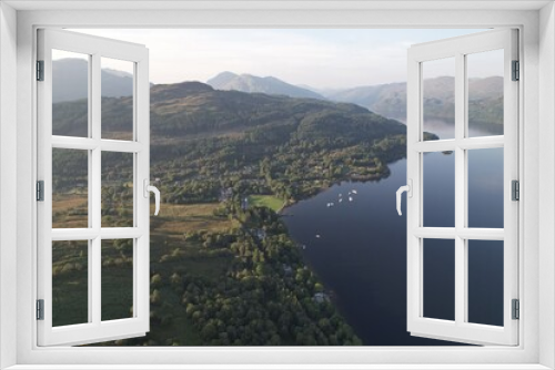Fototapeta Naklejka Na Ścianę Okno 3D - Schottland, Highlands