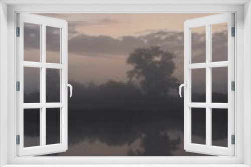 Fototapeta Naklejka Na Ścianę Okno 3D - Nebel