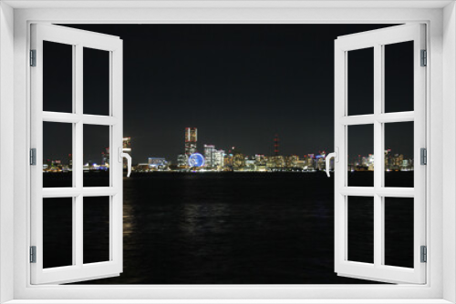 Fototapeta Naklejka Na Ścianę Okno 3D - night view