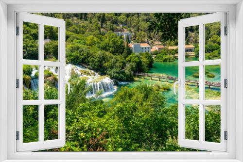 Fototapeta Naklejka Na Ścianę Okno 3D - croatia-Krka-National-Park
