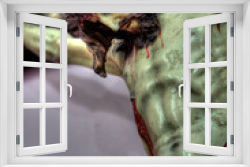 Fototapeta Naklejka Na Ścianę Okno 3D - Cristo colonial