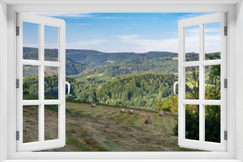 Fototapeta Naklejka Na Ścianę Okno 3D - Panorama Kotlina Kłodzka