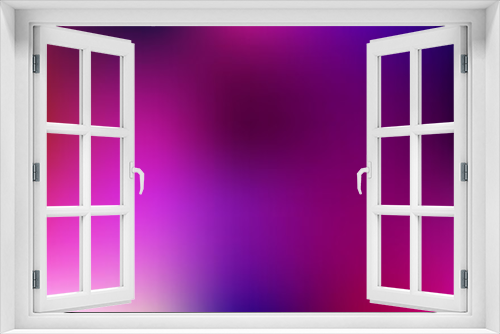 Fototapeta Naklejka Na Ścianę Okno 3D - Dark purple, pink vector gradient blur background.