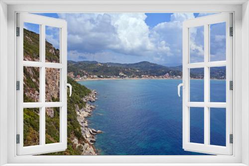 Fototapeta Naklejka Na Ścianę Okno 3D - Agios Georgios Pagon, Korfu, Griechenland