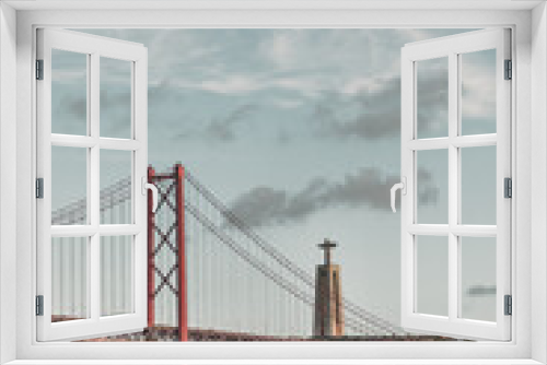 Fototapeta Naklejka Na Ścianę Okno 3D - Pont du 25 Avril