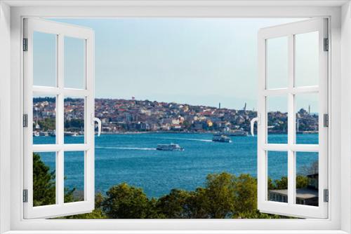 Fototapeta Naklejka Na Ścianę Okno 3D - View of Bosporus strait, Istanbul, Turkey